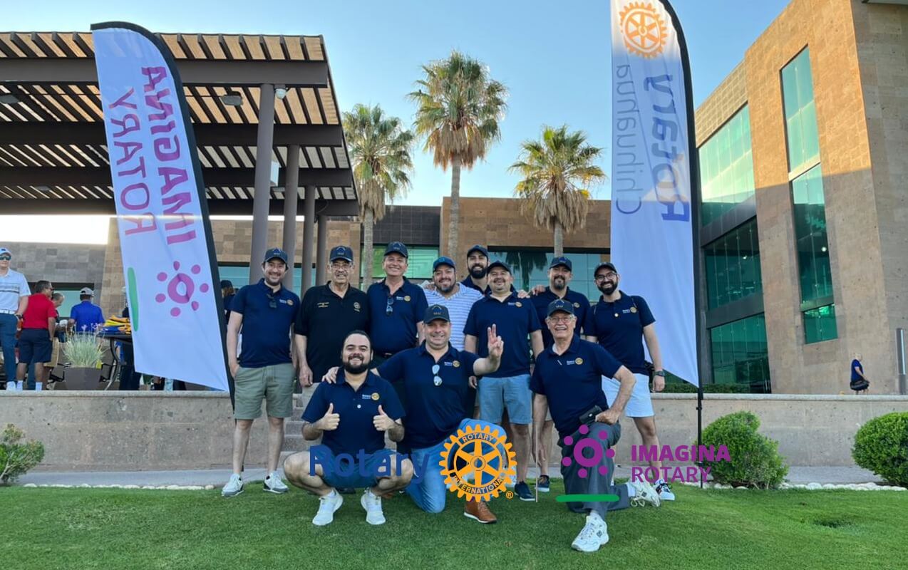 Obra de servicio Rotary Club Creel Chihuahua 1