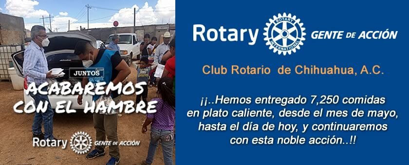 Obra de servicio Rotary Club Creel Chihuahua 2
