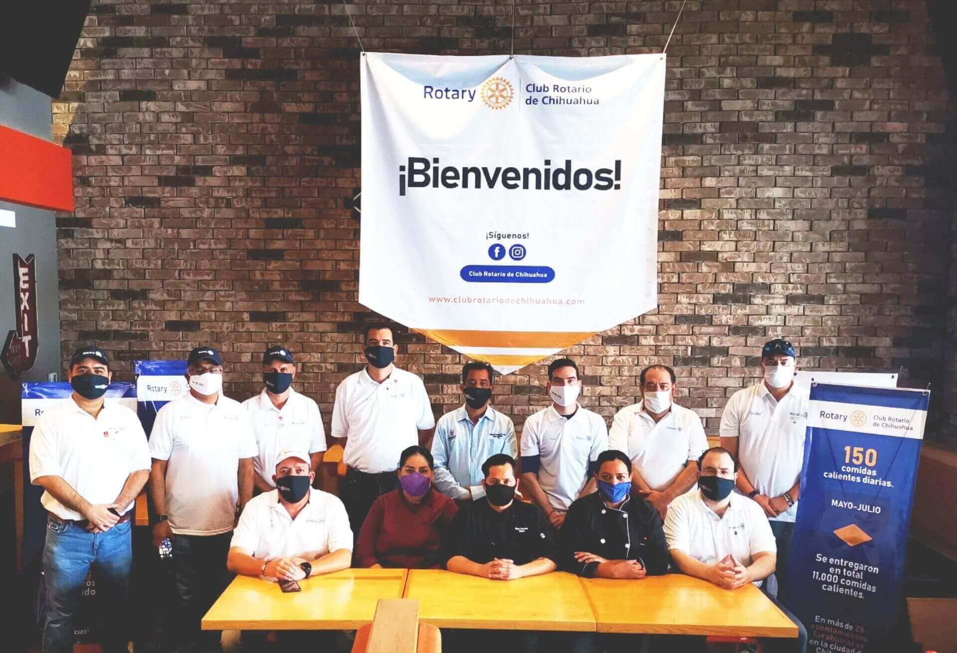 Obra de servicio Rotary Club Creel Chihuahua 6